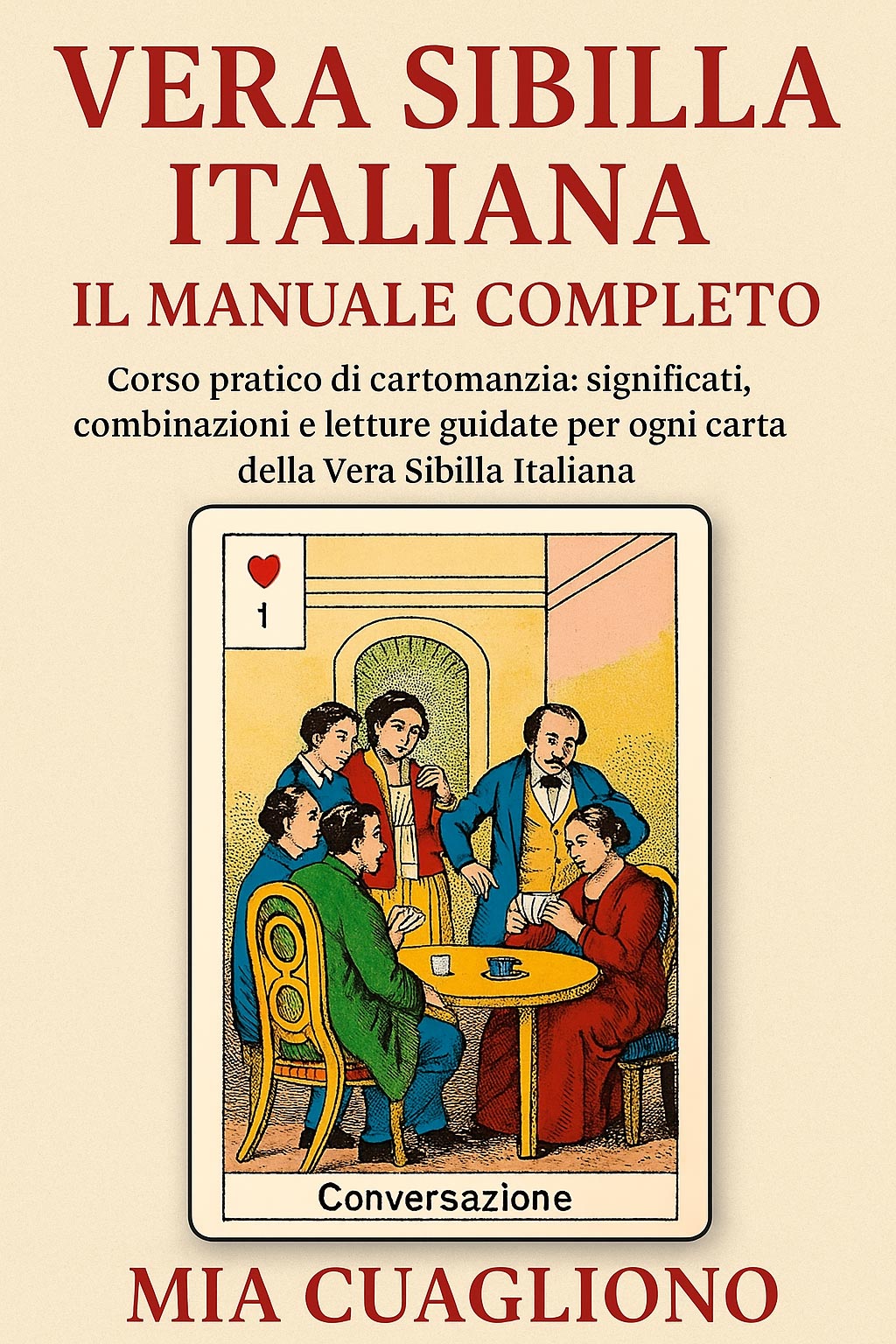 Copertina del libro Vera Sibilla Italiana - Il manuale completo Copertina del manuale della Vera Sibilla Italiana